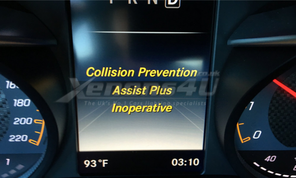 Collision Prevention Assist Calibration